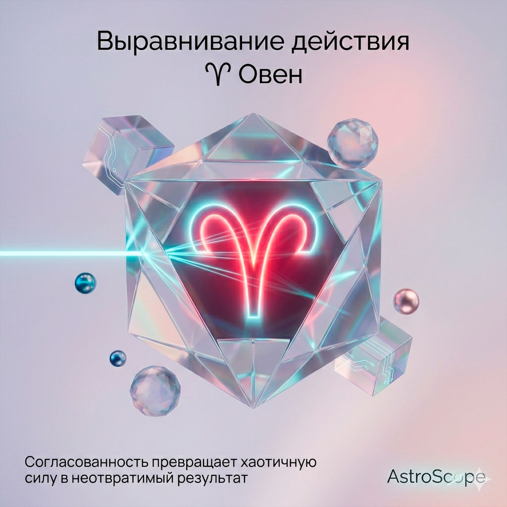 ♈ Овен, 16 апреля: Выравнивание действия