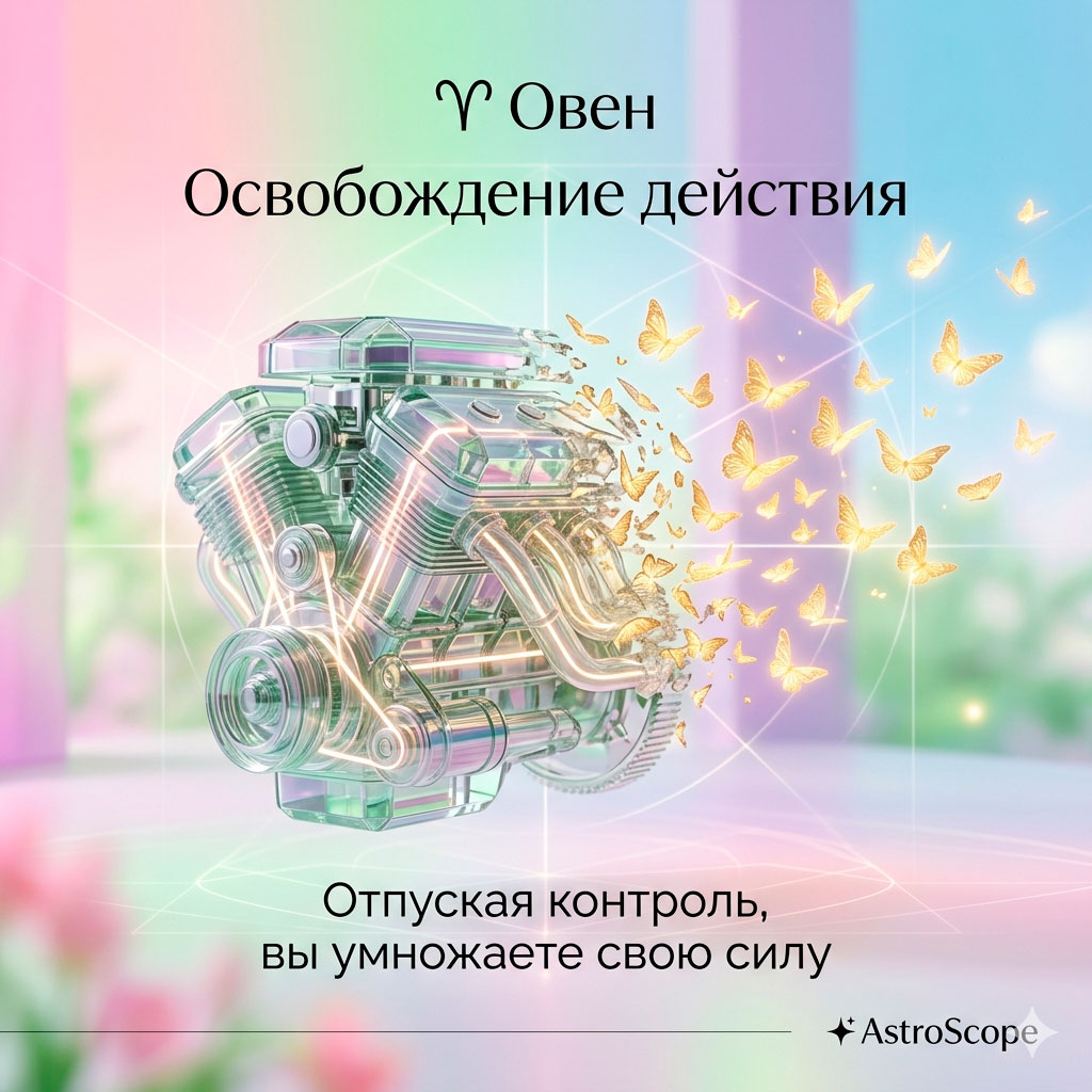 ♈ Овен, энергия 19 апреля: Освобождение действия