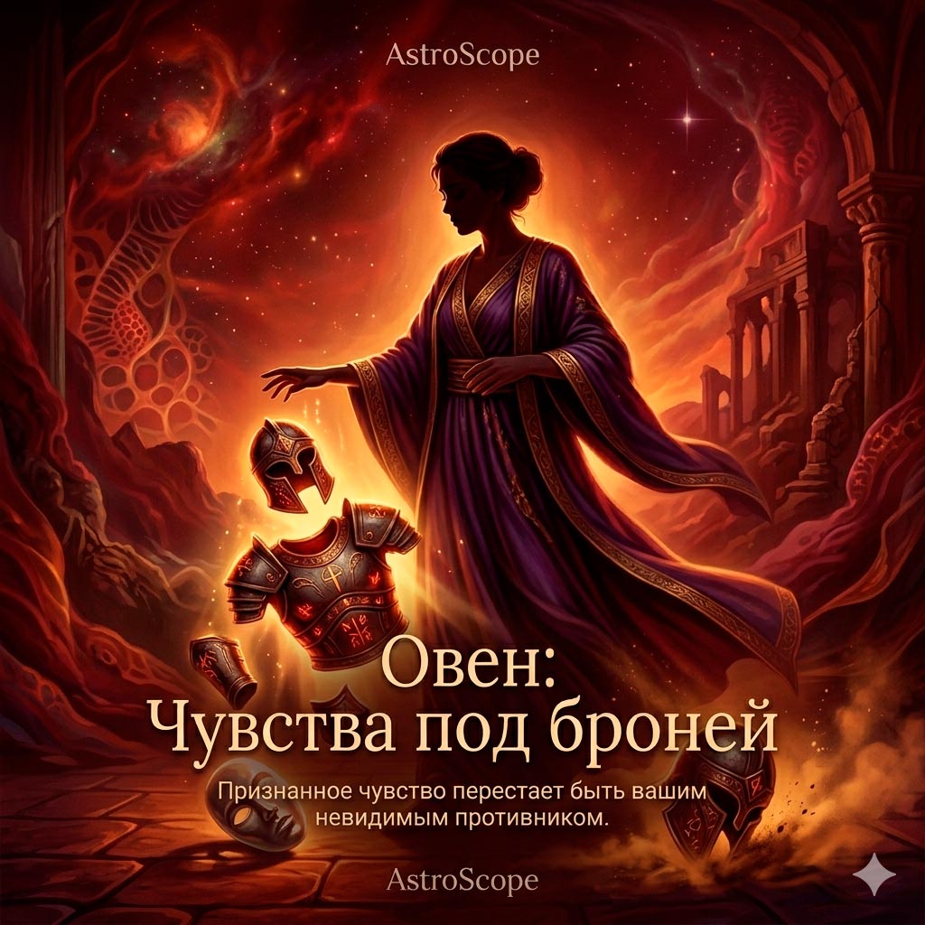 ♈ Овен, энергия 24 июня: Чувства под броней.