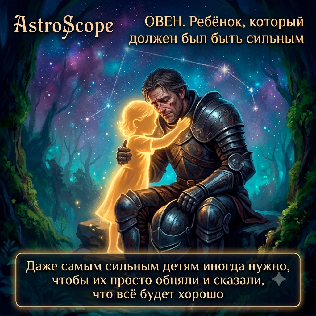 ♈ Овен, энергия 26 июня: Ребёнок, который должен был быть сильным