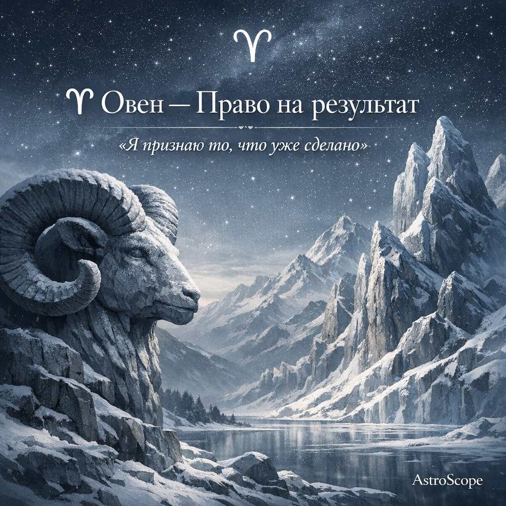 ♈ Овен: Остановка на вершине