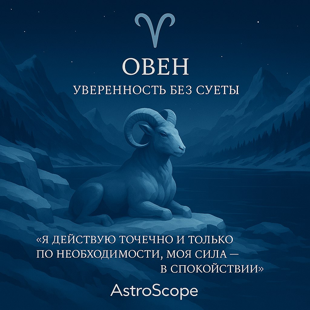 ♈ Овен — Мастерство выдержки