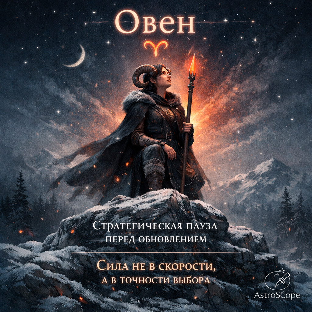 ♈ Овен — Стратегическая пауза перед обновлением