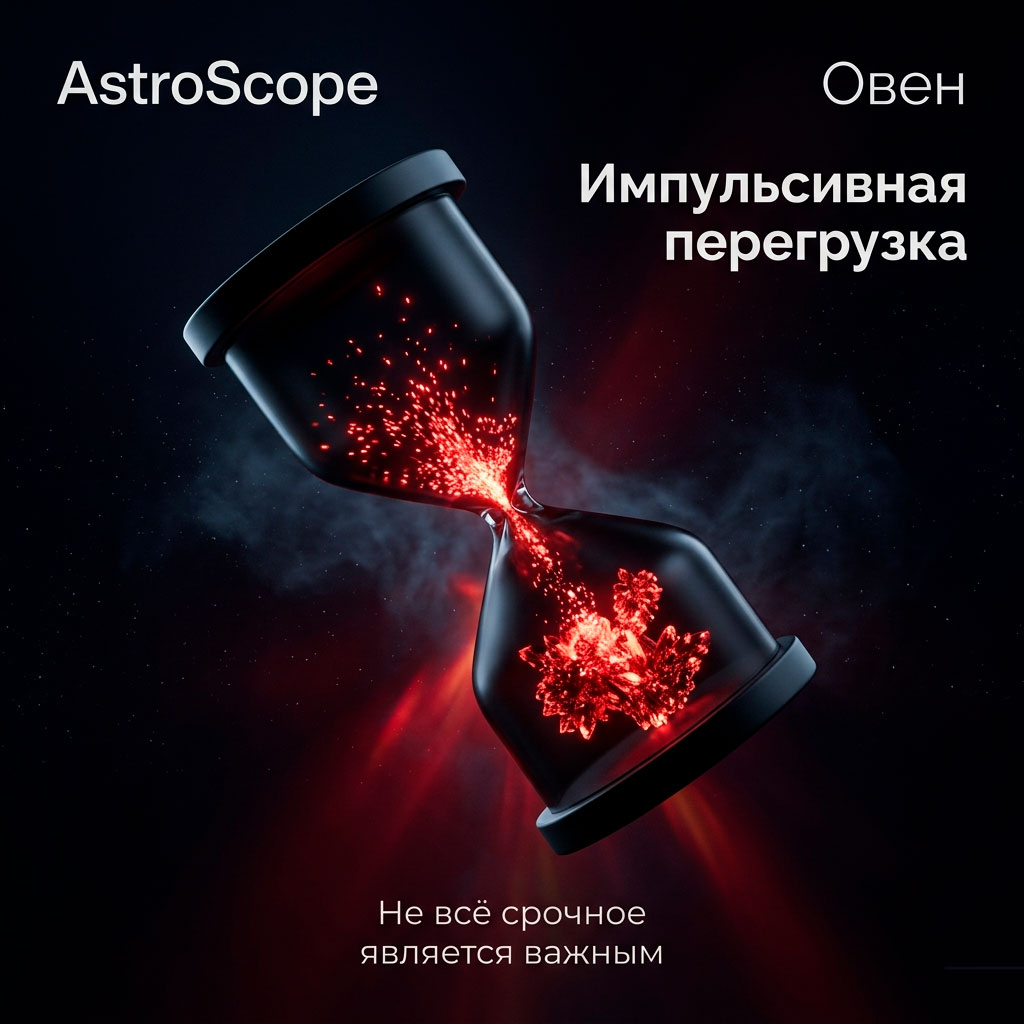 ♈ Овен, энергия 22 мая: Импульсивная перегрузка