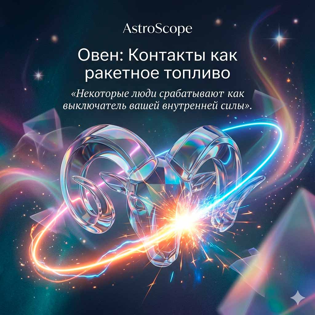 ♈ Овен, энергия 28 мая: Контакты как ракетное топливо