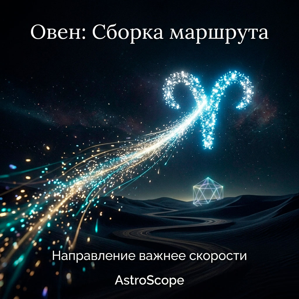 ♈ Овен, энергии 6 июня: Сборка маршрута