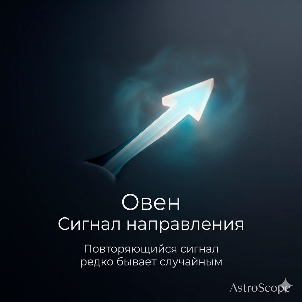 ♈ Овен, энергия 8 июня: Сигнал направления