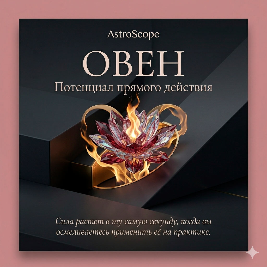 ♈ Овен, энергия 17 июня: Потенциал прямого действия