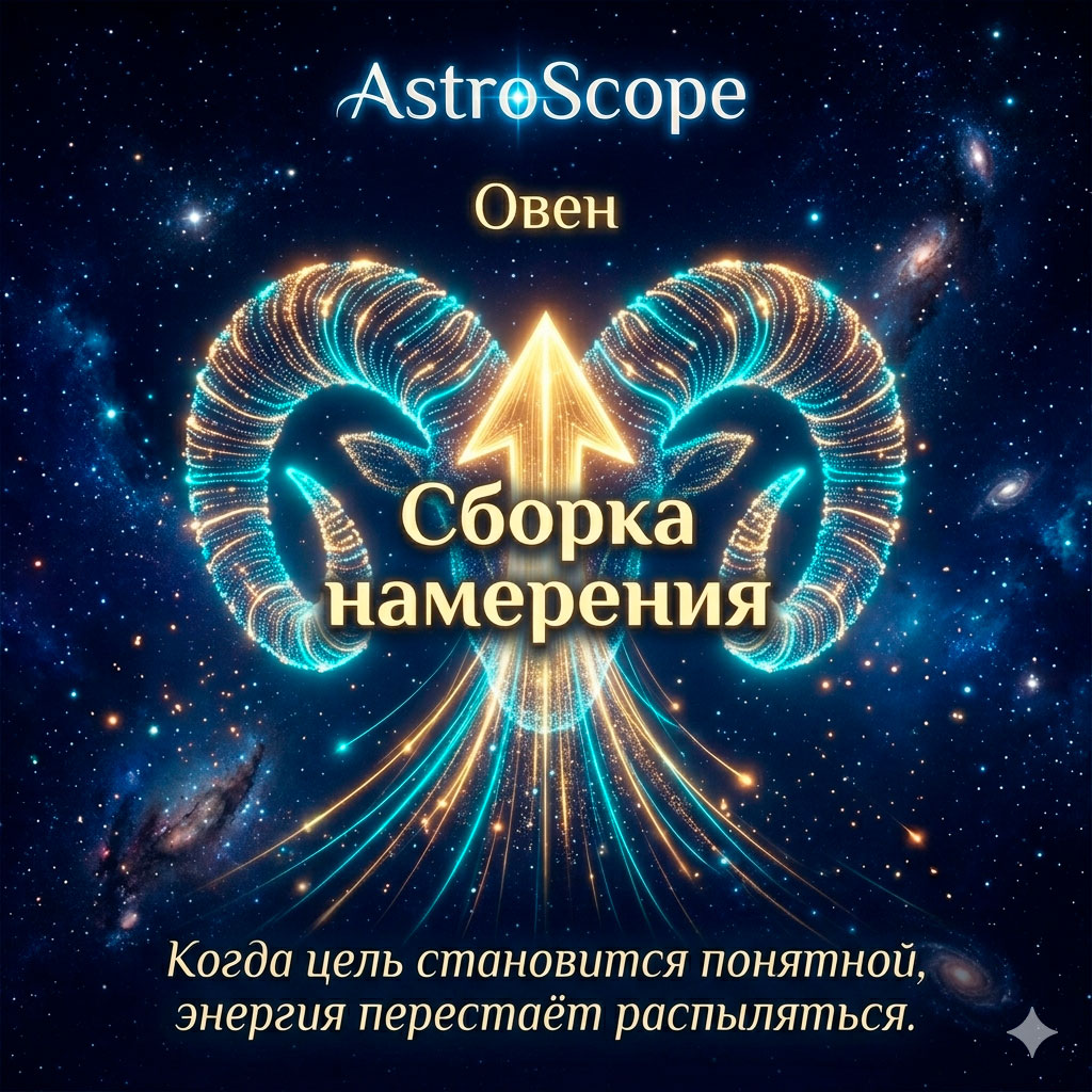 ♈ Овен, энергия 18 июня: Сборка намерения