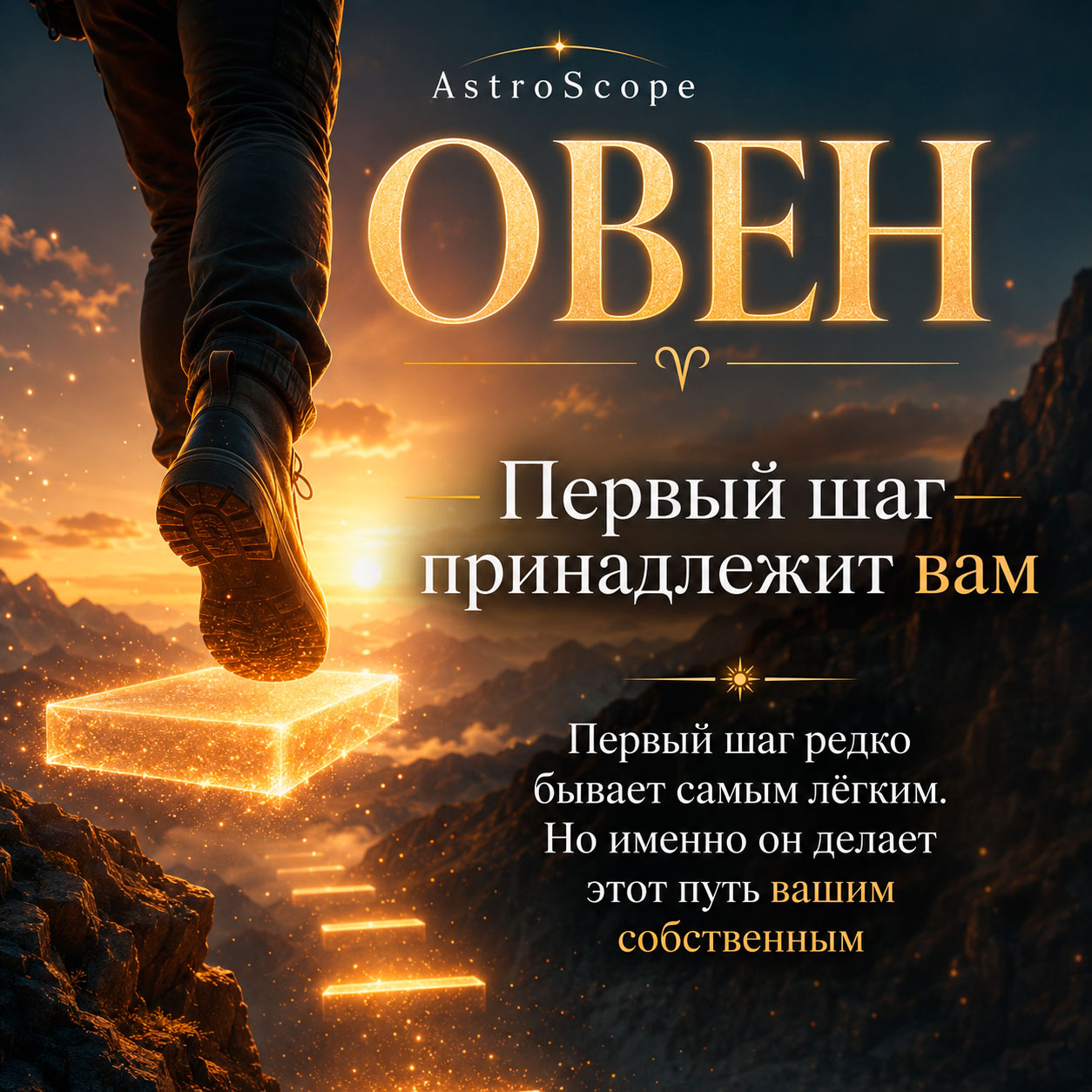 ♈ Овен, энергия 26 июля: Первый шаг принадлежит вам