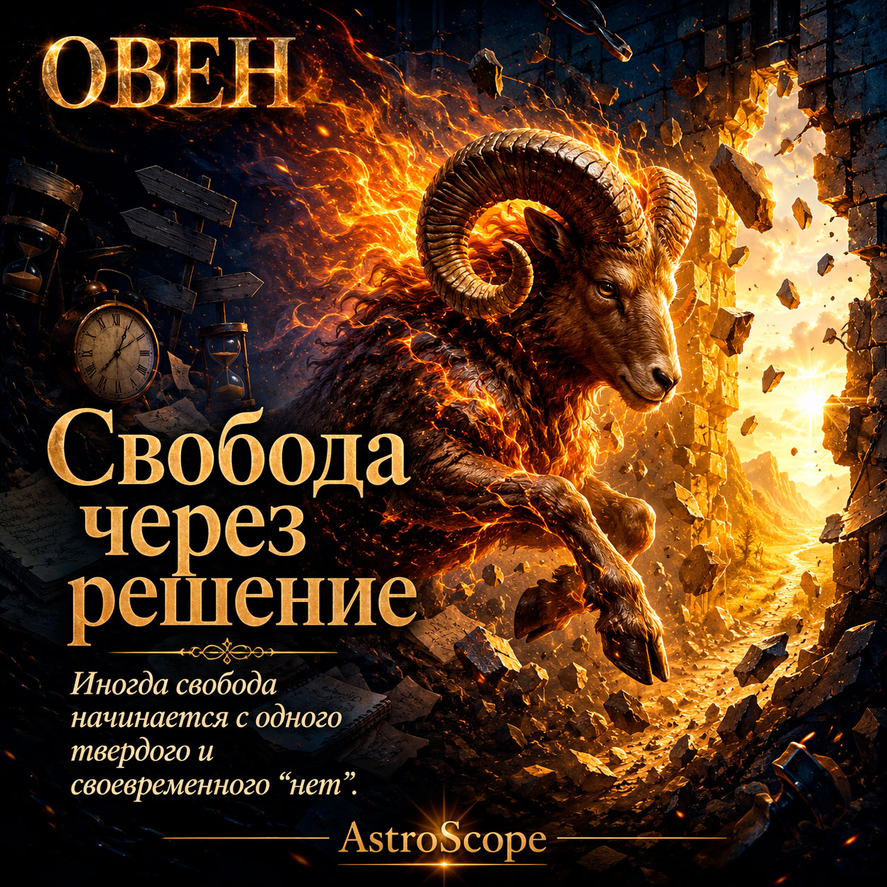 ♈ Овен, энергия 3 августа: Свобода через решение