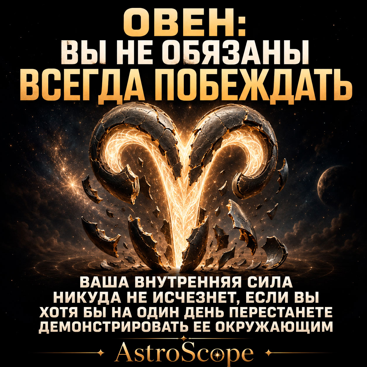 ♈ Овен, энергия 6 августа: Вы не обязаны всегда побеждать