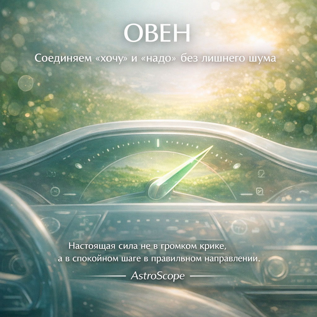 Овен 1 марта: Соединяем «хочу» и «надо» без лишнего шума