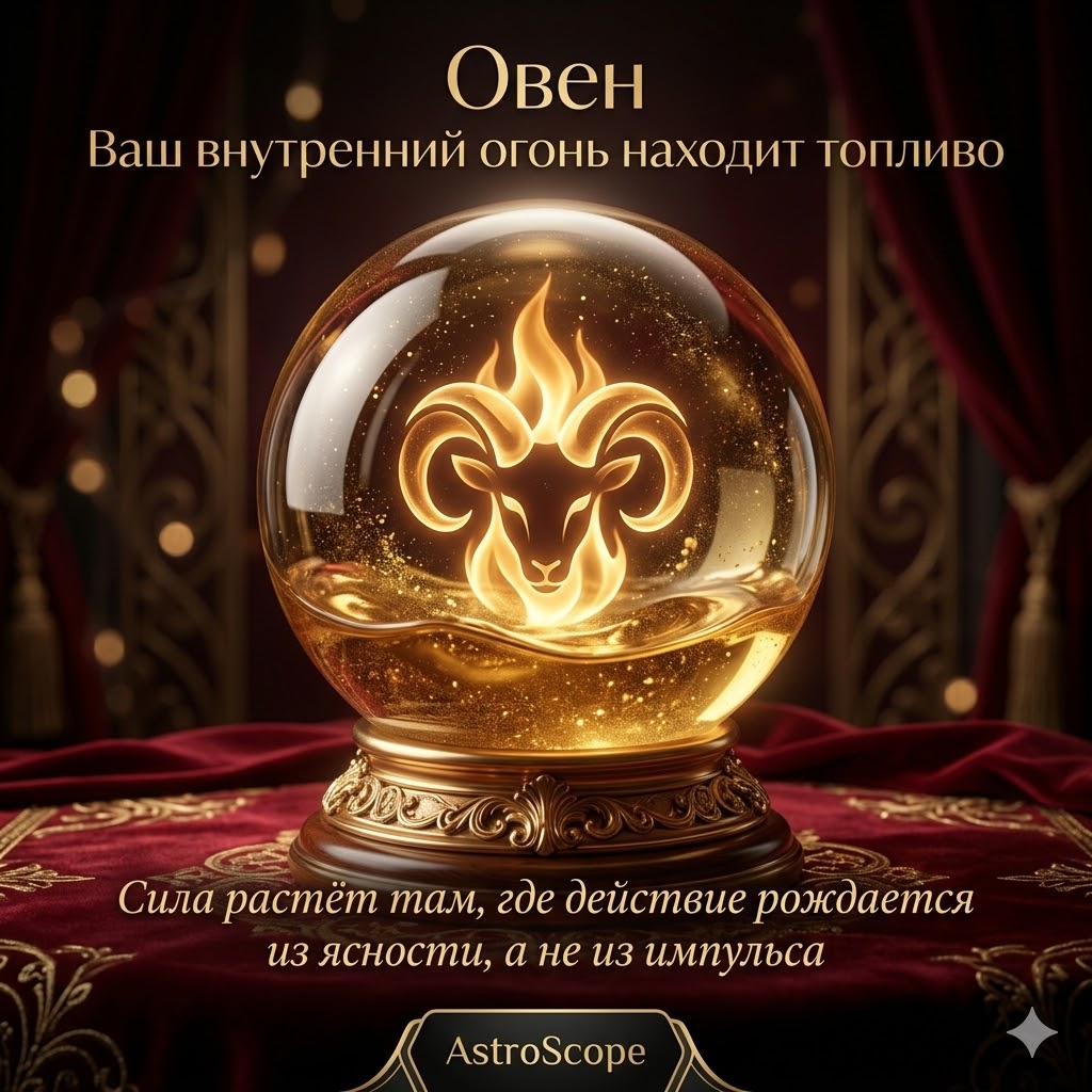Овен 3 марта: Сила спокойного действия и поддержка мира