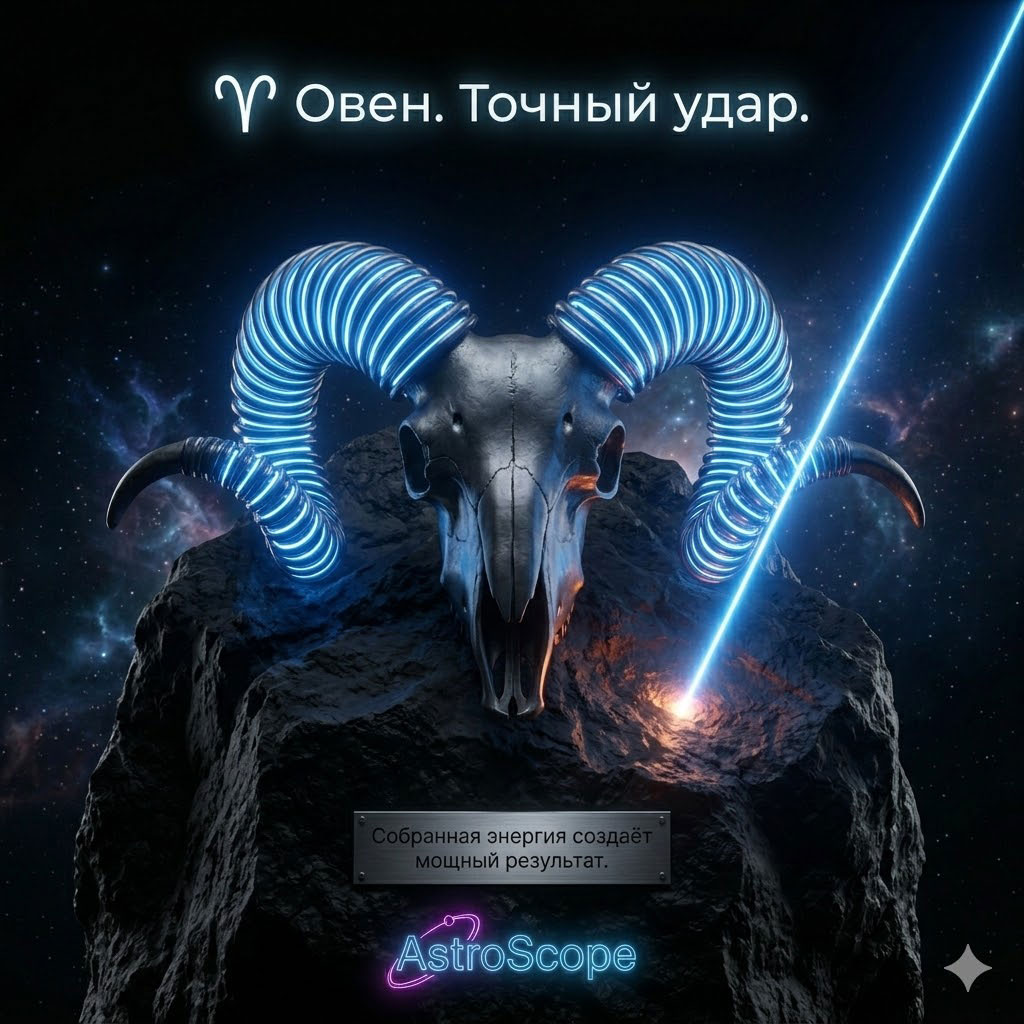 Гороскоп Овен · 5 марта · Собранная энергия создаёт мощный результат