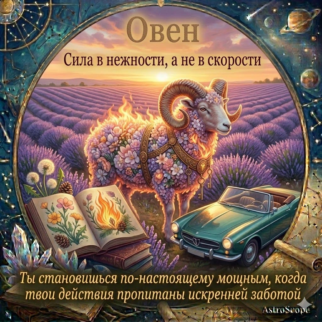 Овен 8 марта: Смените доспехи на мягкость и душевное тепло