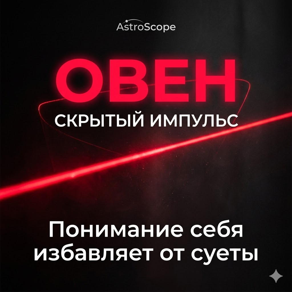 Овен 13 марта: Как понять свои истинные мотивы и перестать суетиться