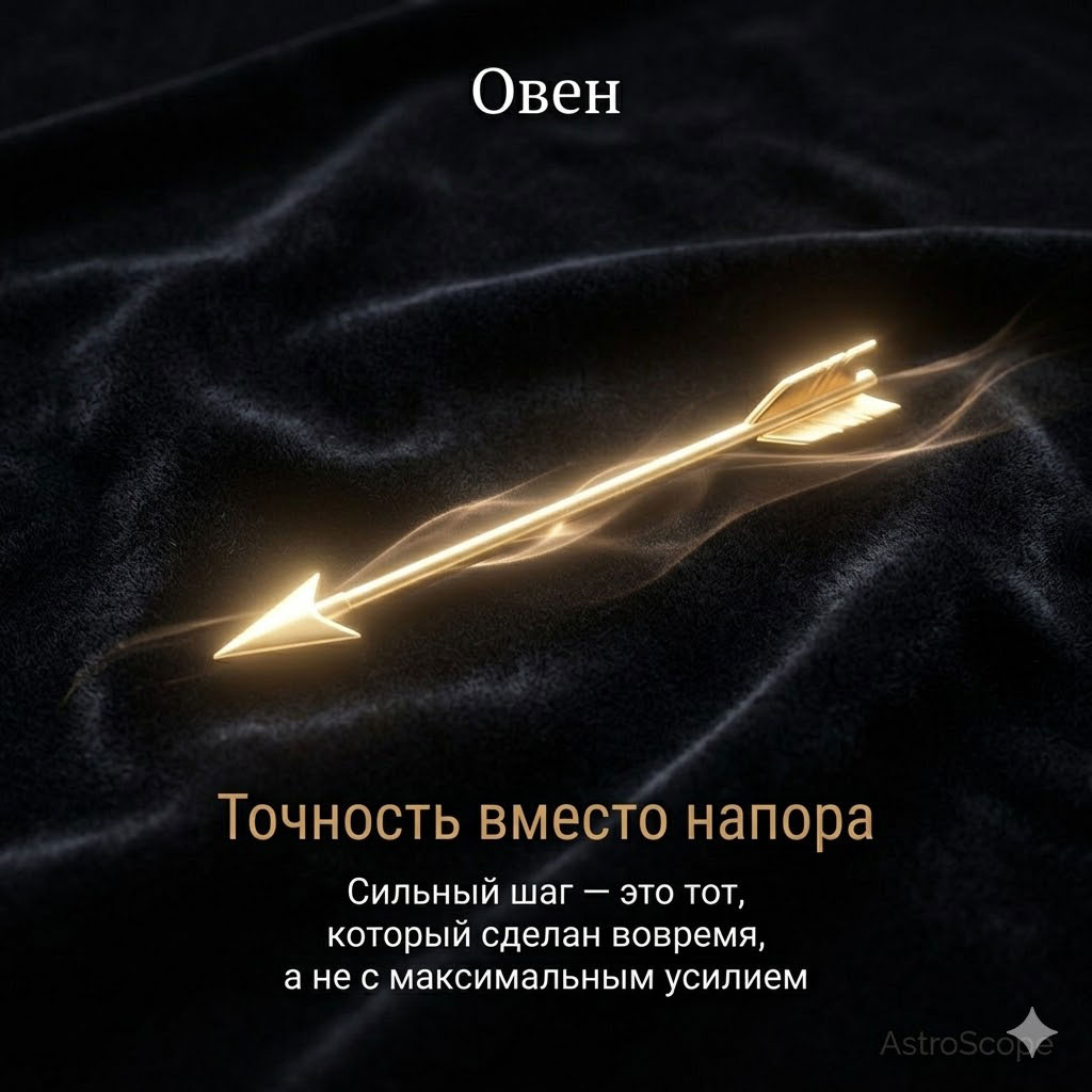 Овен 15 марта: Искусство снайперского удара вместо штурма