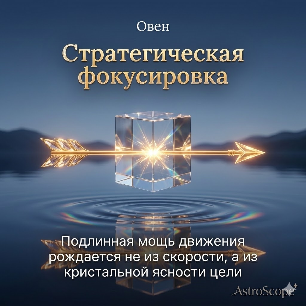 Овен 18 марта: Стратегическая фокусировка и сила точного прицела