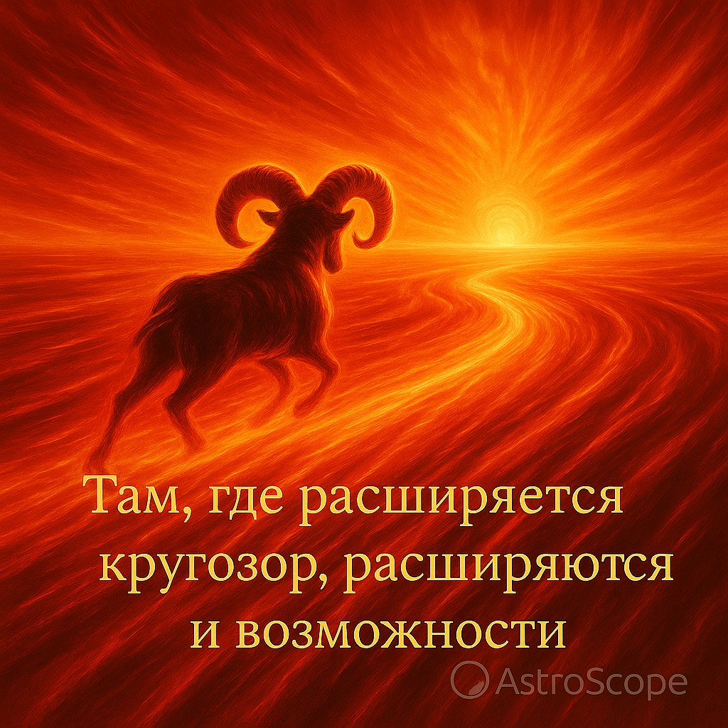 Овен · 6 декабря 2025 — День смелого расширения