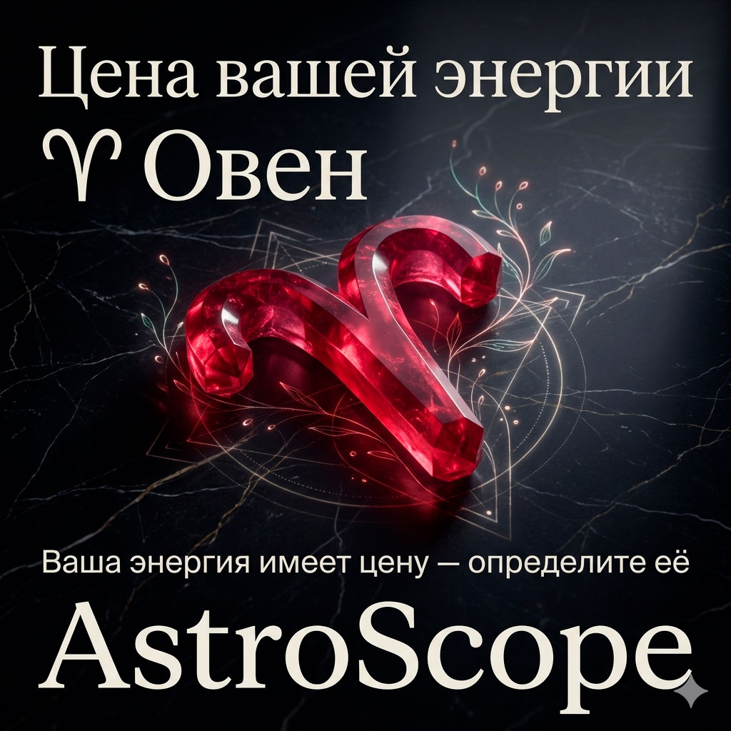♈ Овен, энергия 21 апреля: Цена вашей энергии