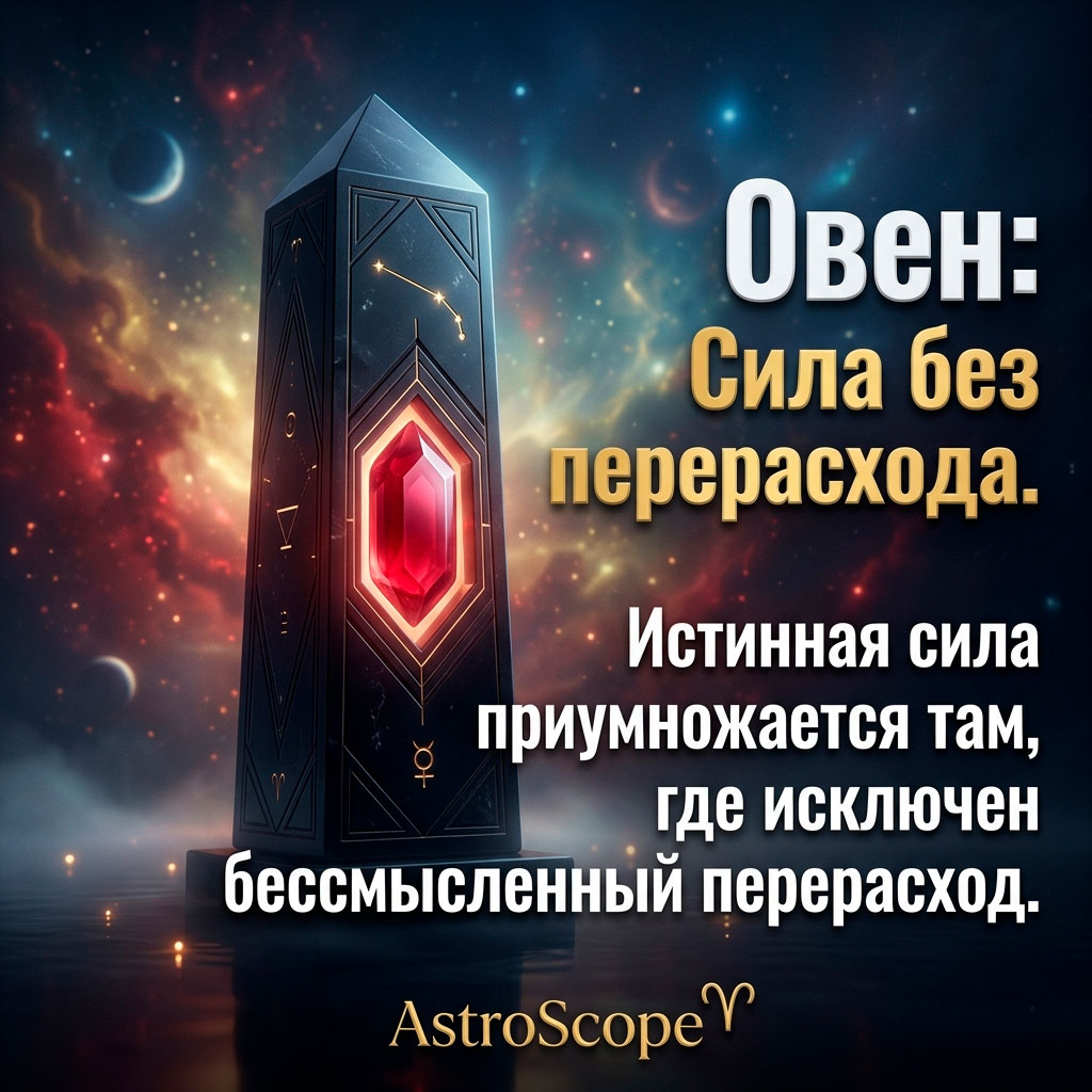 ♈ Овен, энергия 28 апреля: Сила без перерасхода