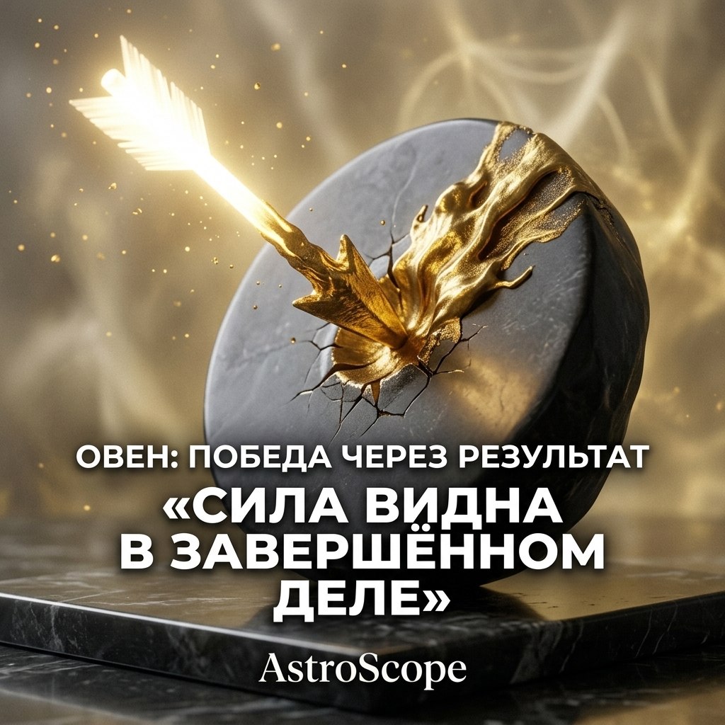 ♈ Овен, энергия 1 мая: Победа через результат 