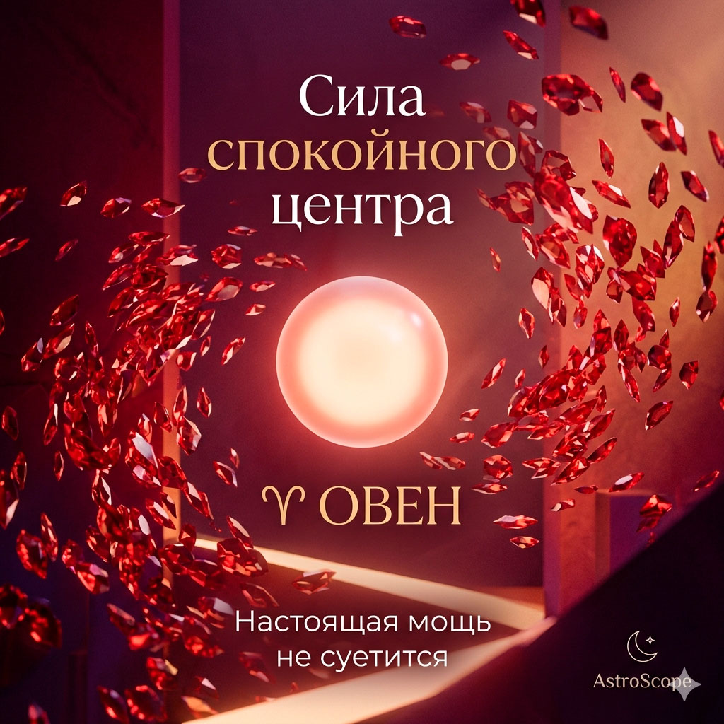 ♈ Овен, энергия 5 мая: Сила спокойного центра