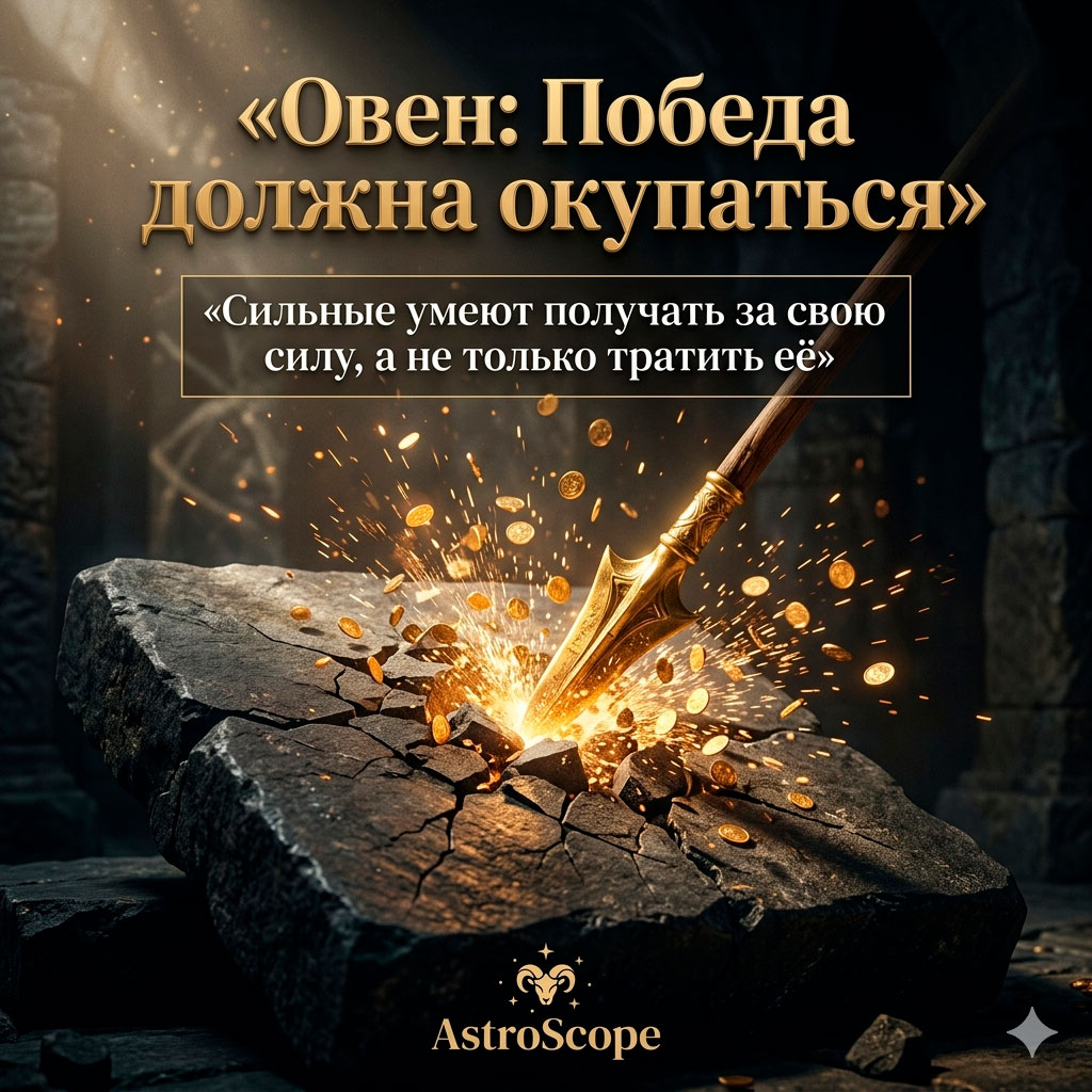 ♈ Овен, энергия 10 мая: Победа должна окупаться