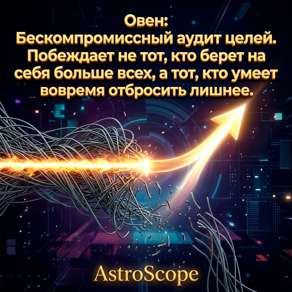 ♈ Овен, энергия 13 мая: Бескомпромиссный аудит целей