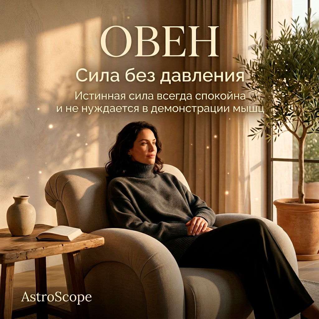 ♈ Овен, энергия 16 мая: Сила без давления