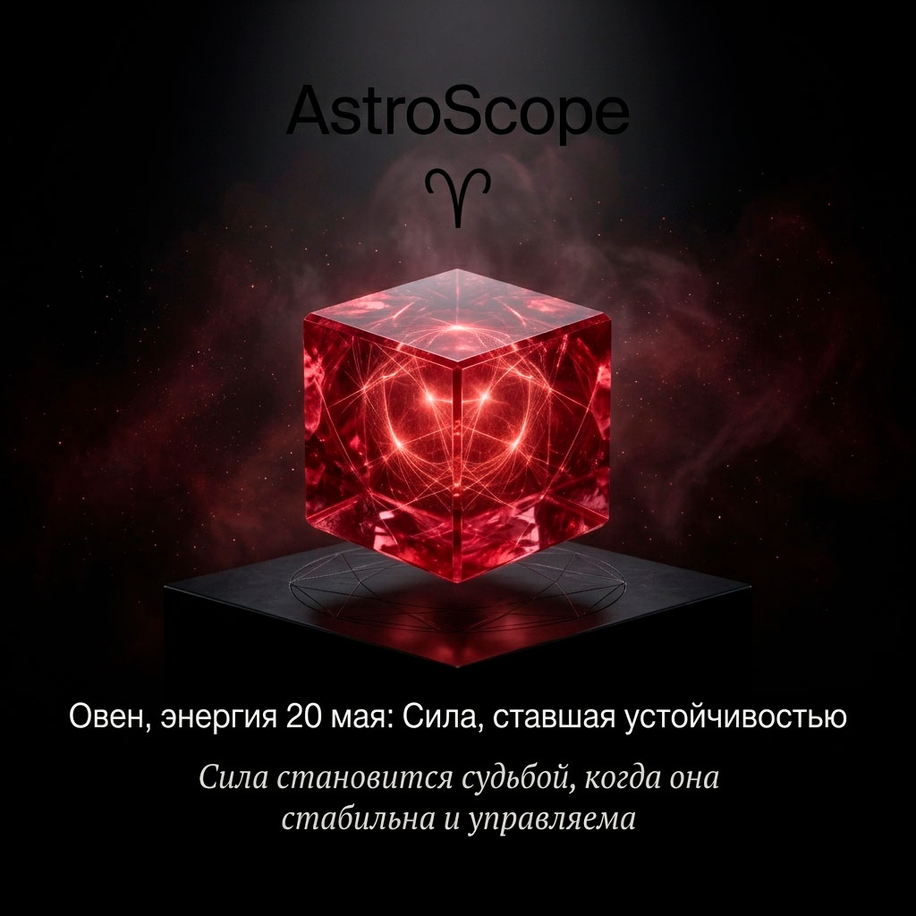 ♈ Овен, энергия 20 мая: Сила, ставшая устойчивостью