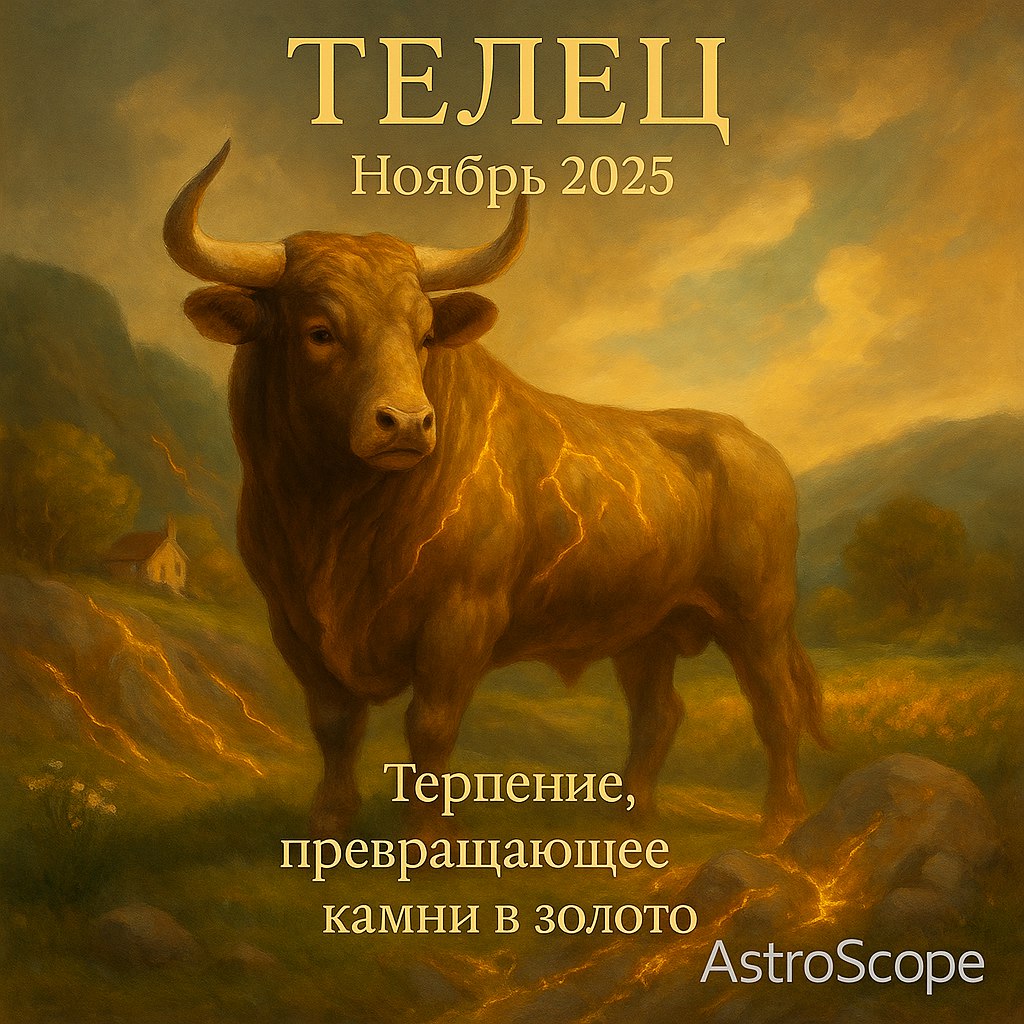 Тельцы, готовьтесь! Ноябрь 2025 откроет тайну зрелой силы — кто сумеет дождаться своего часа?