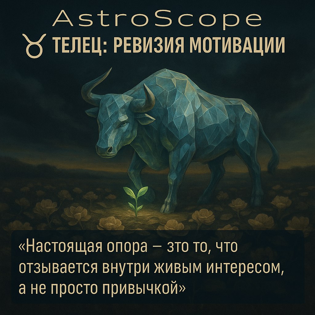 ♉ Телец: День ревизии мотивации