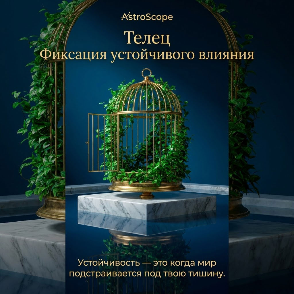 ♉ Телец: день фиксации устойчивого влияния