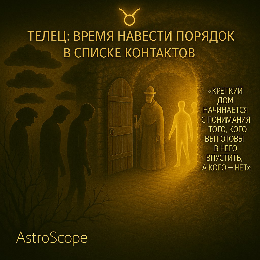 13 февраля ♉️ Телец: время навести порядок в списке контактов