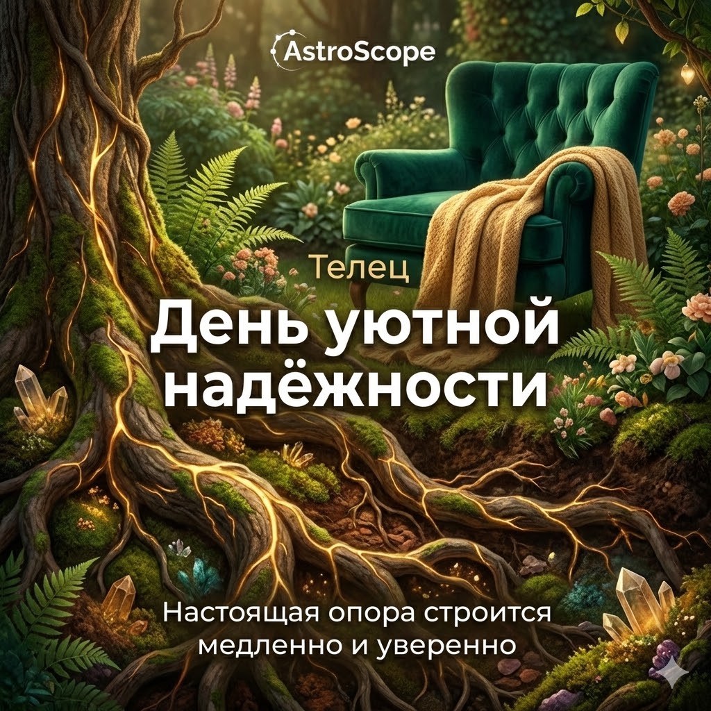 ♉ Телец 14 февраля: день уютной надёжности и «своих» людей