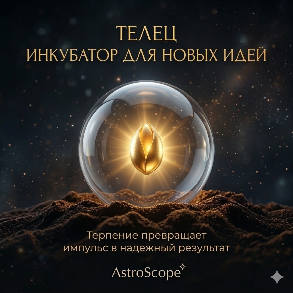 Гороскоп для Тельца на 22 марта: Инкубатор для новых идей
