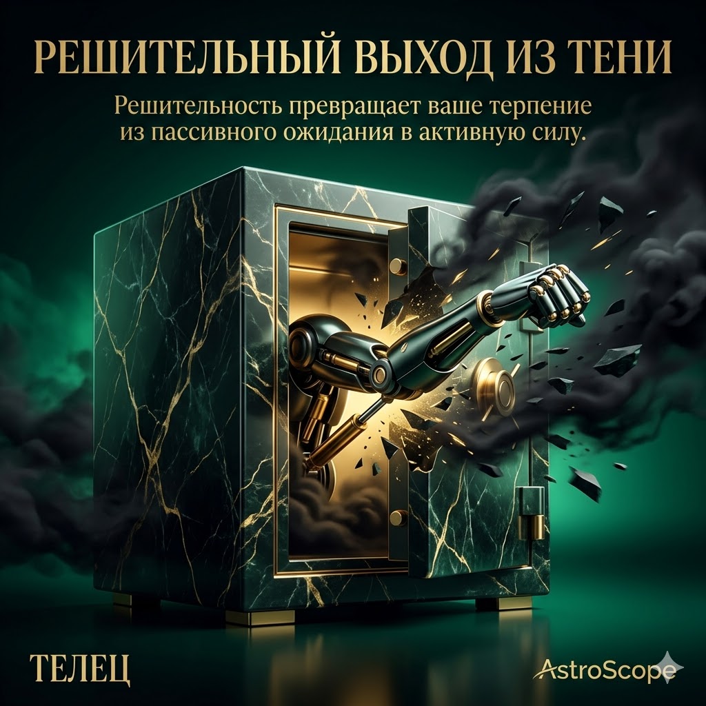 ♉ Телец 25 марта: Решительный выход из тени