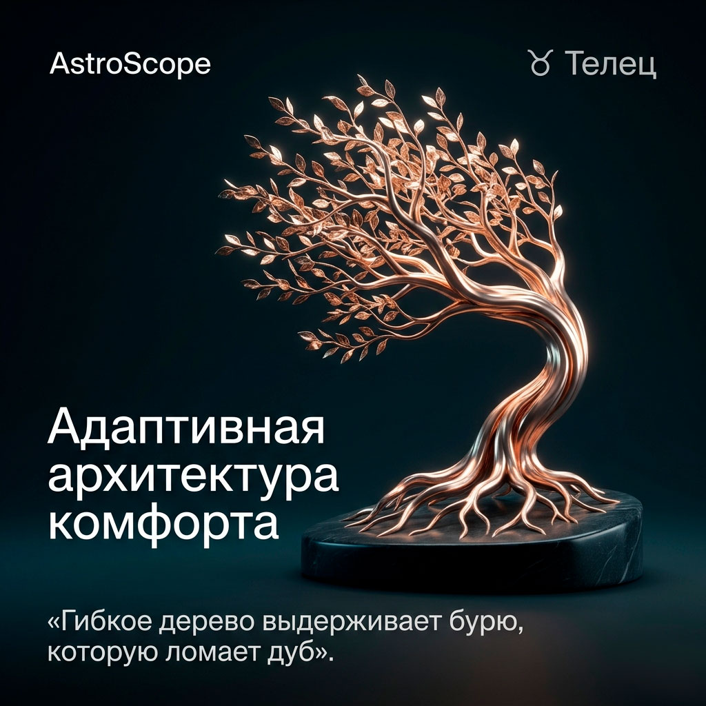 ♉ Телец 5 апреля: Адаптивная архитектура комфорта