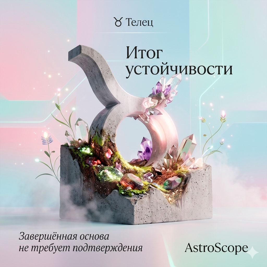 ♉ Телец, энергия 18 апреля: Итог устойчивости