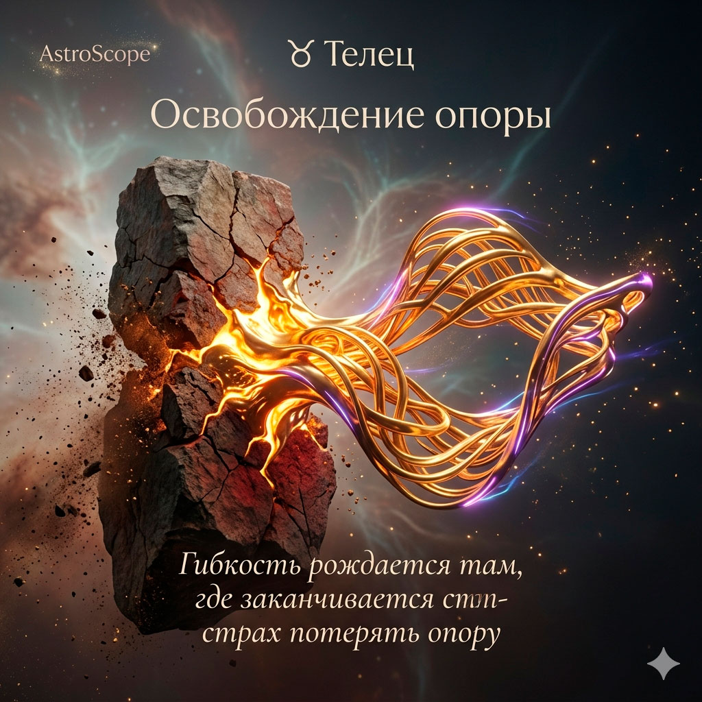 ♉ Телец, энергия 19 апреля: Освобождение опоры