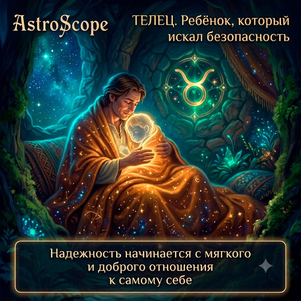 ♉ Телец, энергия 26 июня: Ребёнок, который искал безопасность