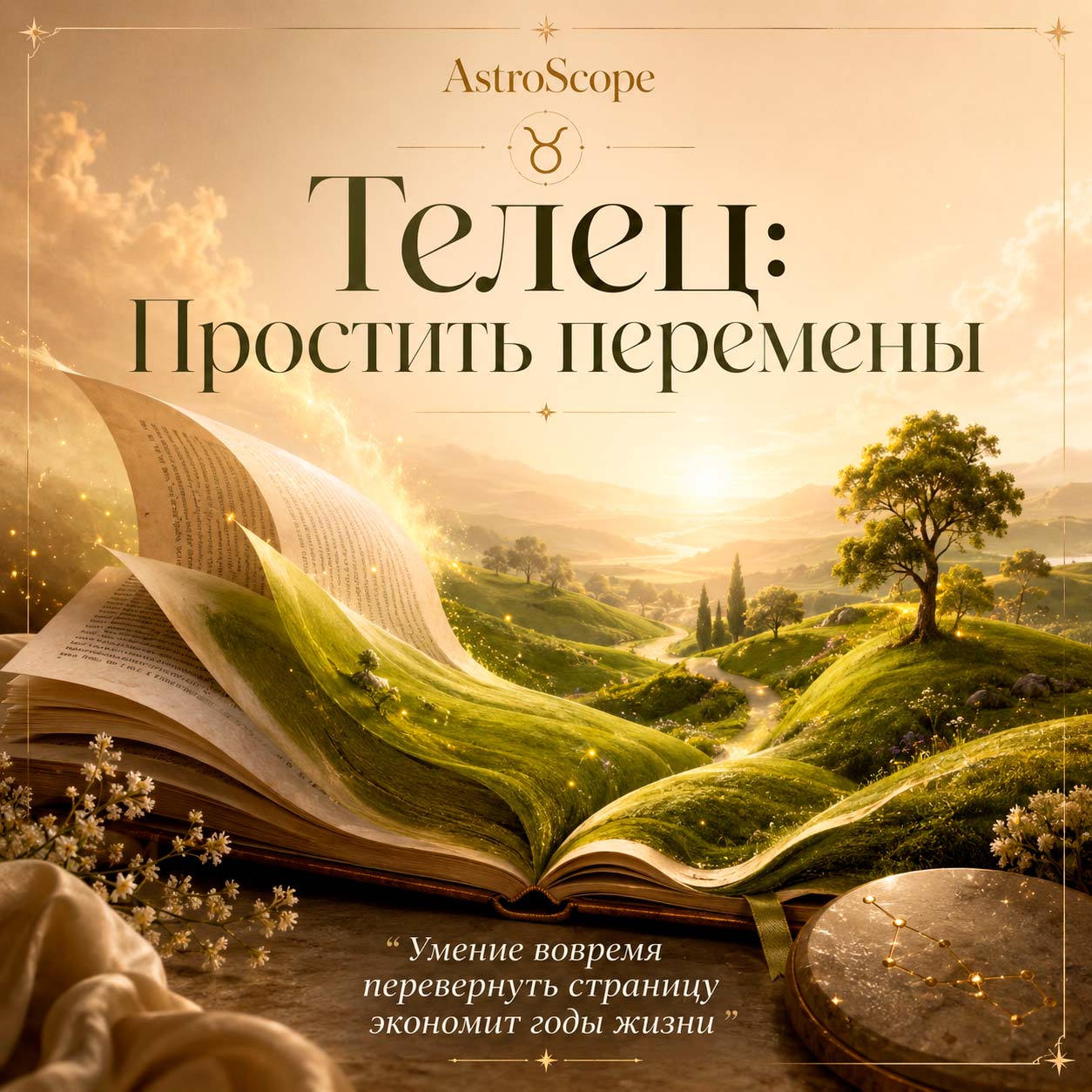 ♉ Телец, энергия 14 июля: Простить перемены