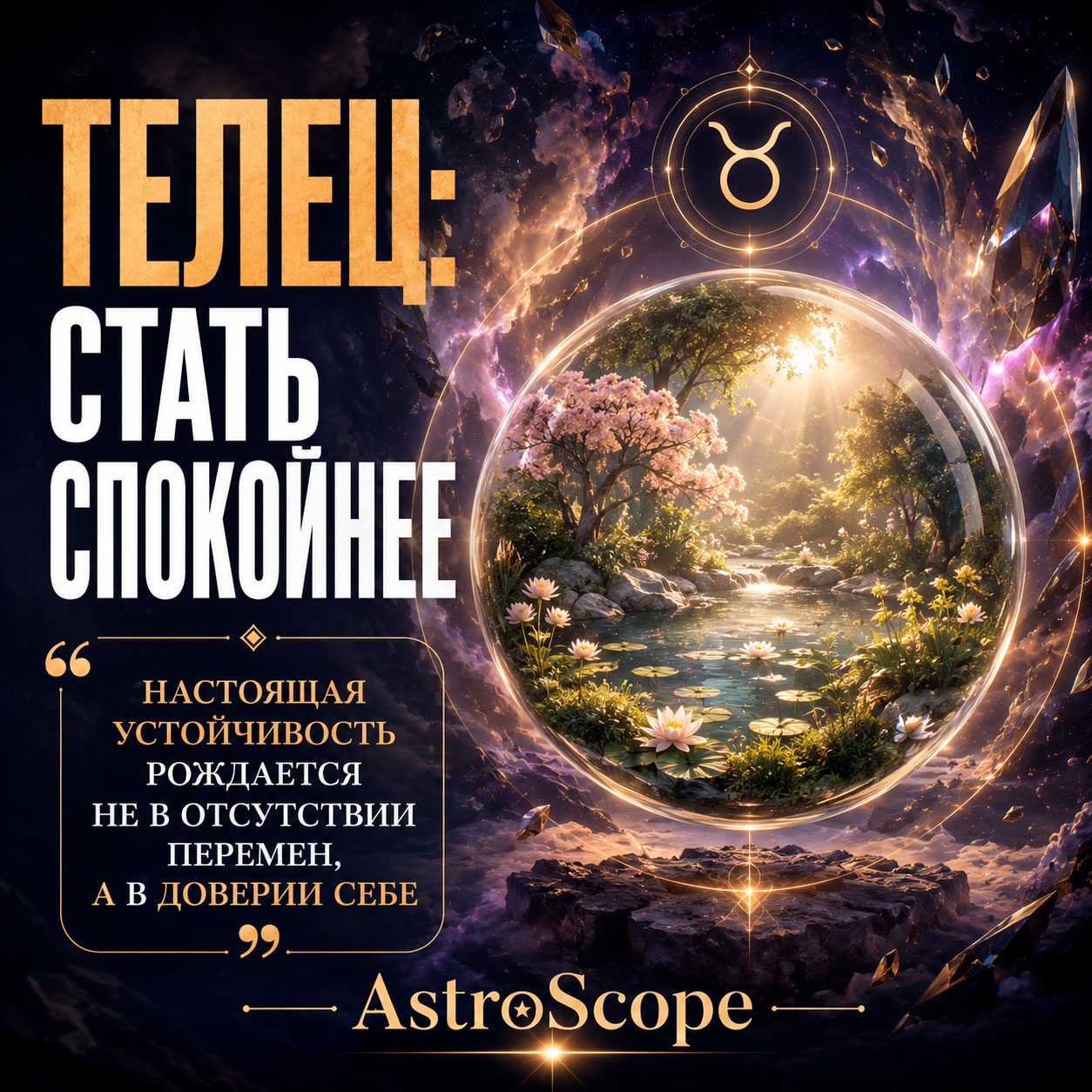 ♉ Телец, энергия 21 июля: Стать спокойнее