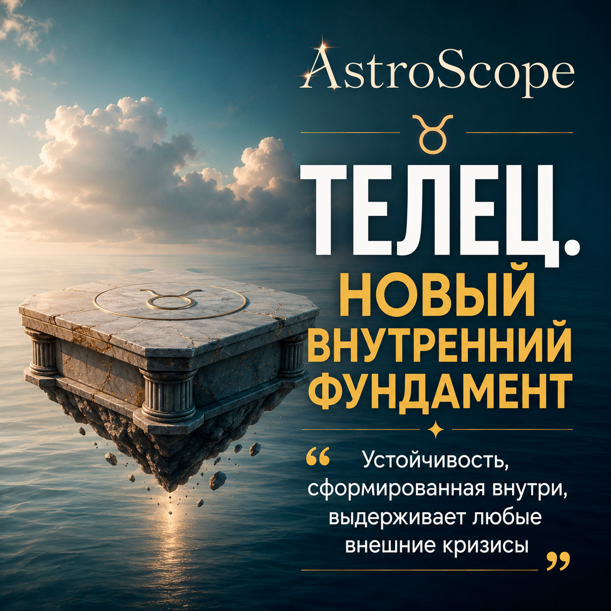 ♉ Телец, энергия 22 июля: Новый внутренний фундамент