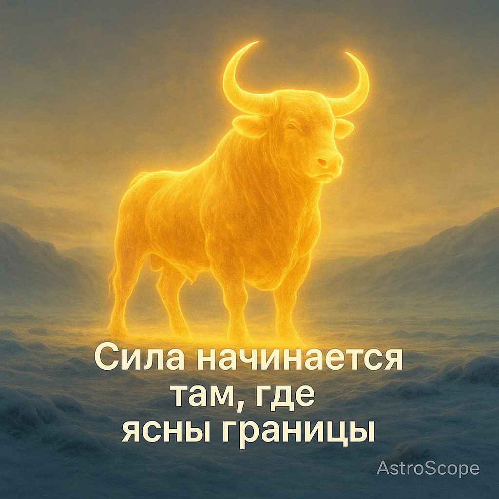 ♉ ТЕЛЕЦ — День укрепления внутренних границ