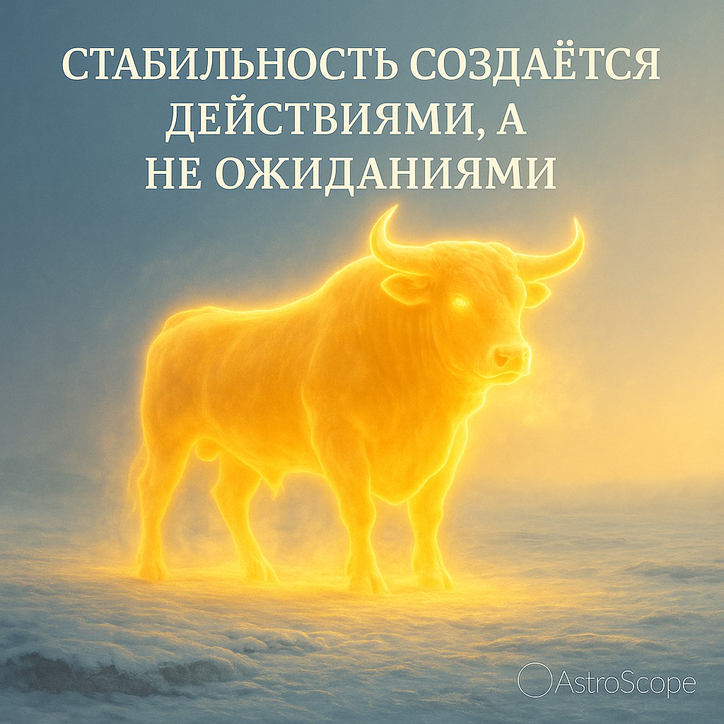 ♉ ТЕЛЕЦ — День укрепления материальной основы