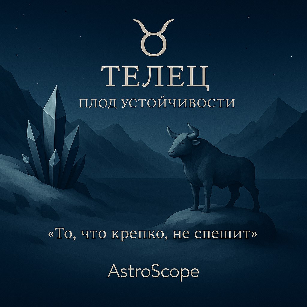 ♉ Телец – Плоды упорства