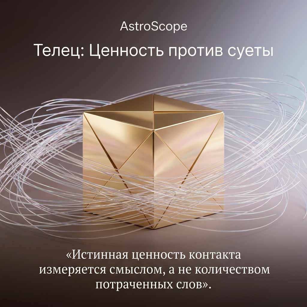 ♉ Телец, энергия 28 мая: Ценность против суеты